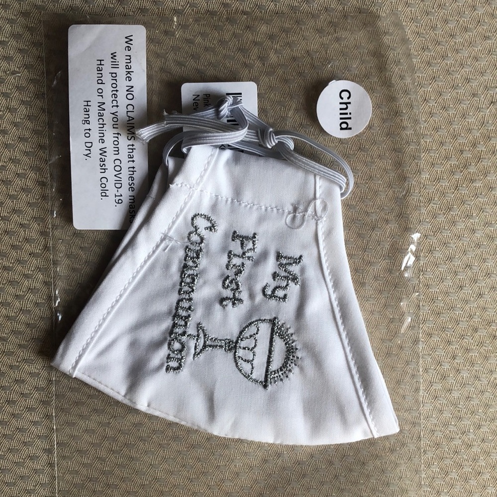 First communion Face mask